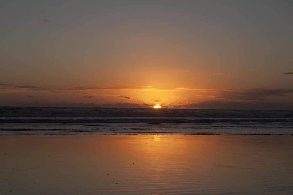 Sunset on 90-Mile Beach