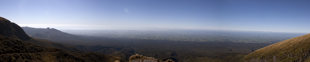 View from Mt. Taranaki