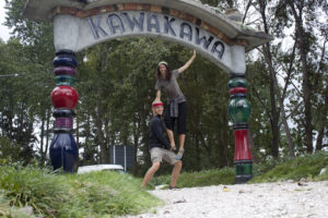 Drew and Lori in Kawakawa