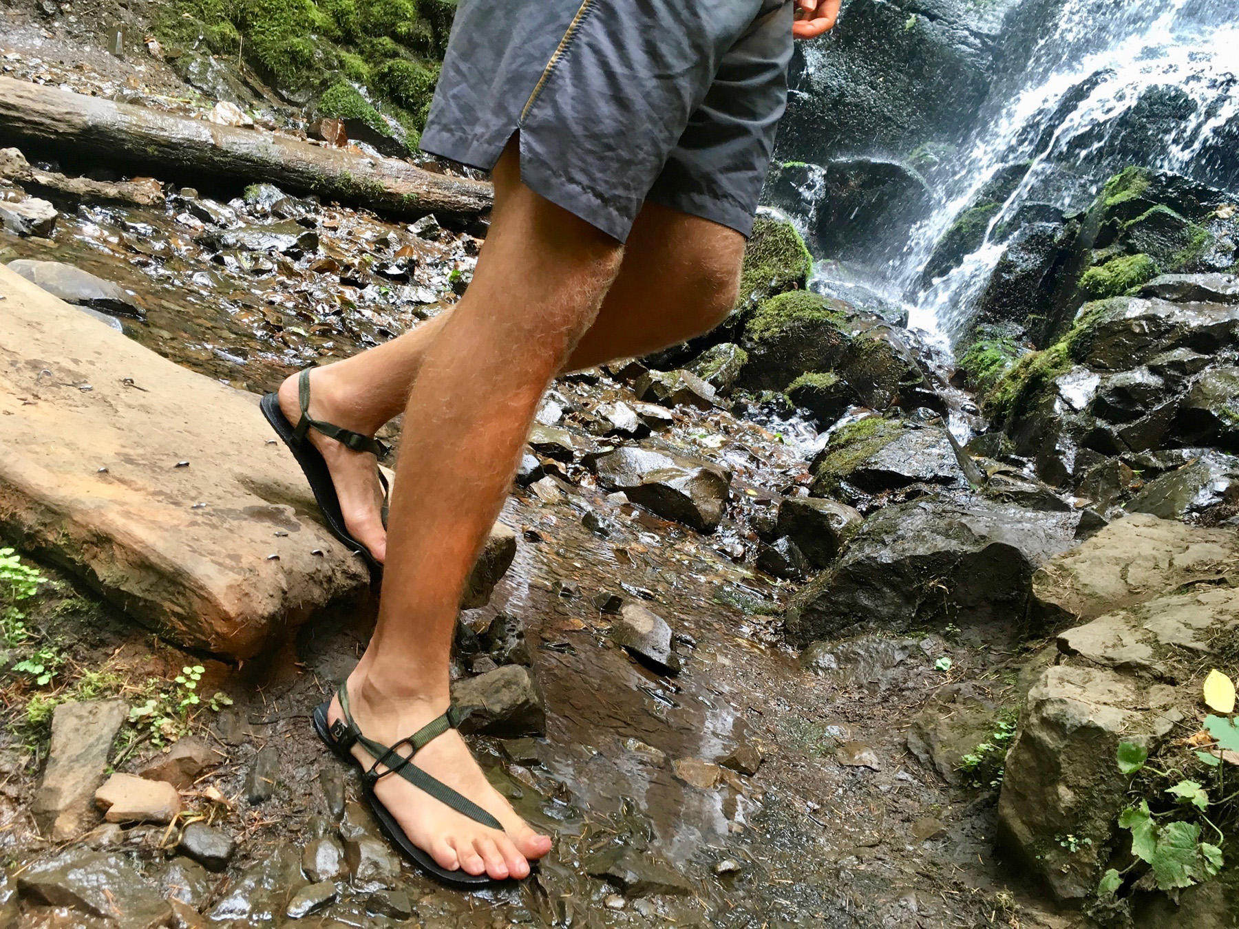 Unshoes at Fairy Falls